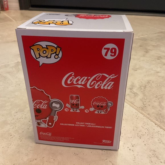 Funko Coca-Cola Bottle Cap Figure in Red and White, #79 - Picture 3 of 6